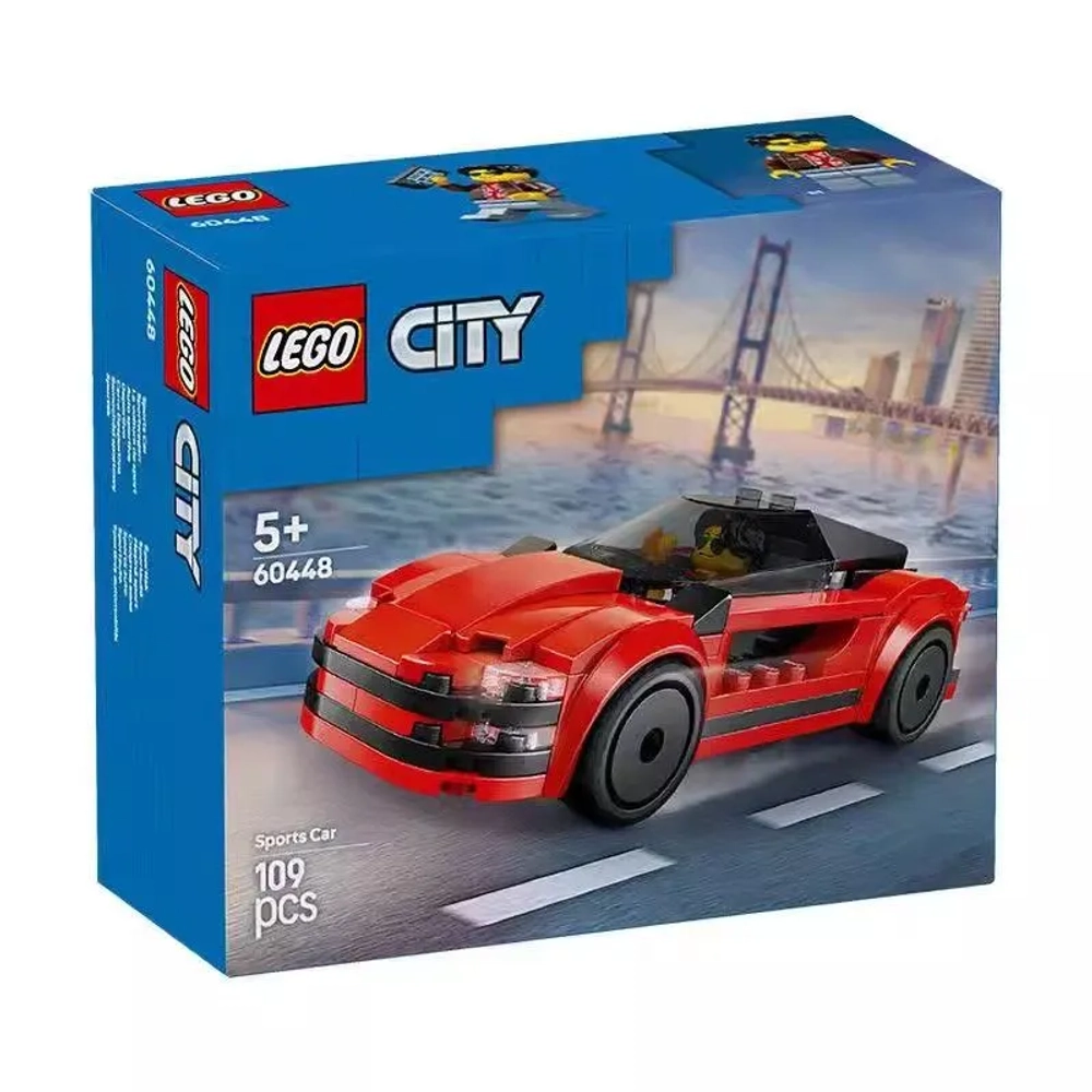 Конструктор LEGO Сity 60448 Красный спортивный автомобиль