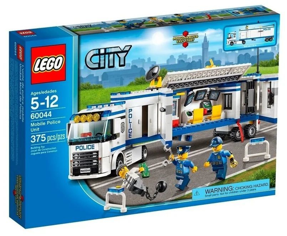 Конструктор LEGO City Выездной отряд полиции | 60044