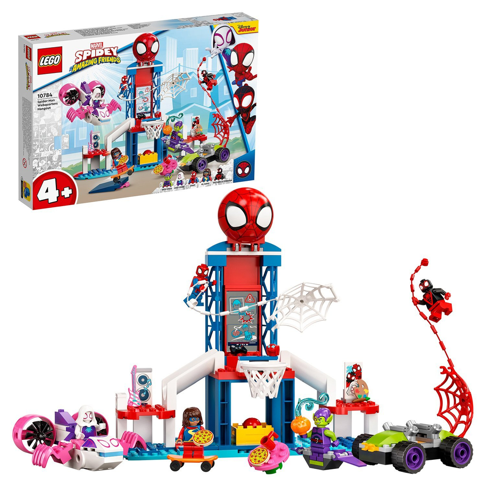 Конструктор LEGO Spidey Вечеринка в штабе Человека-Паука | 10784