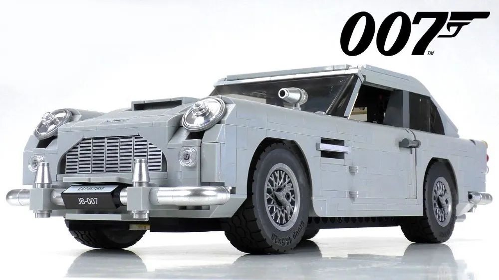 Конструктор Aston Martin DB5 Джеймса Бонда | 10262, 19047