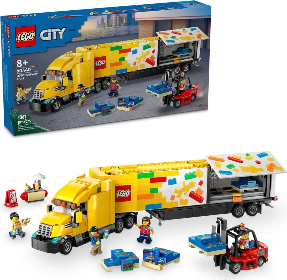 Конструктор LEGO Желтый грузовик доставки | 60440