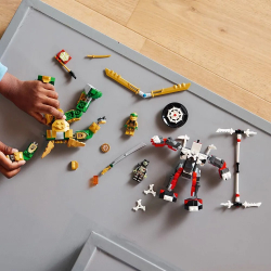 Конструктор LEGO Ninjago Битва роботов Ллойда | 71781