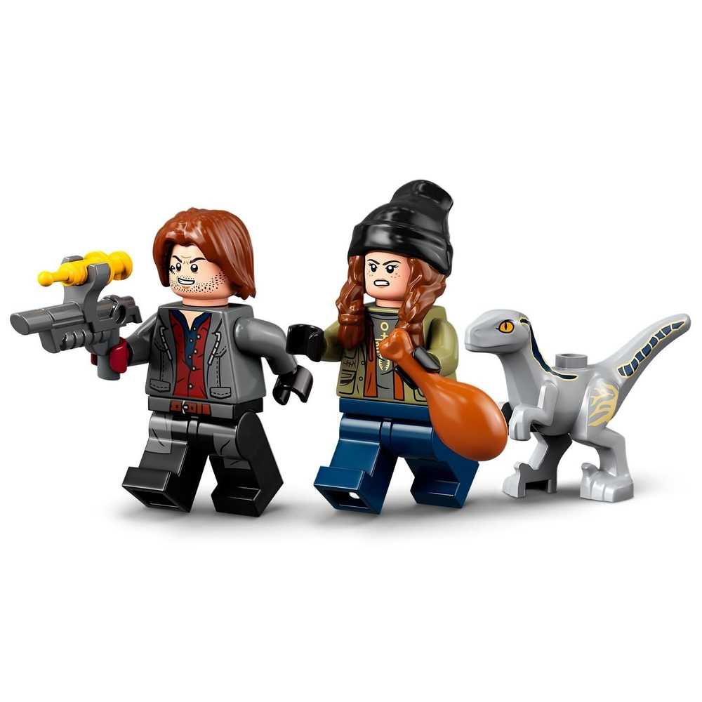 Конструктор LEGO Jurassic World Блу и поимка бета-велоцираптора | 76946