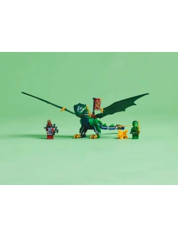 Конструктор LEGO Ninjago 71829 Лесной зелёный дракон Ллойда