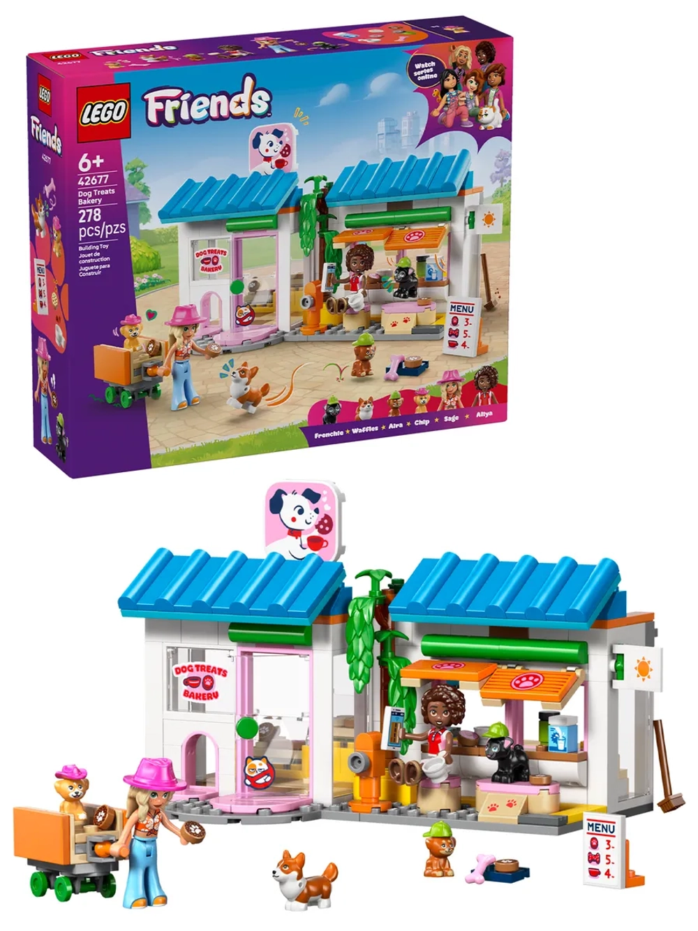 Конструктор LEGO Friends 42677 Кондитерская с лакомствами для собак