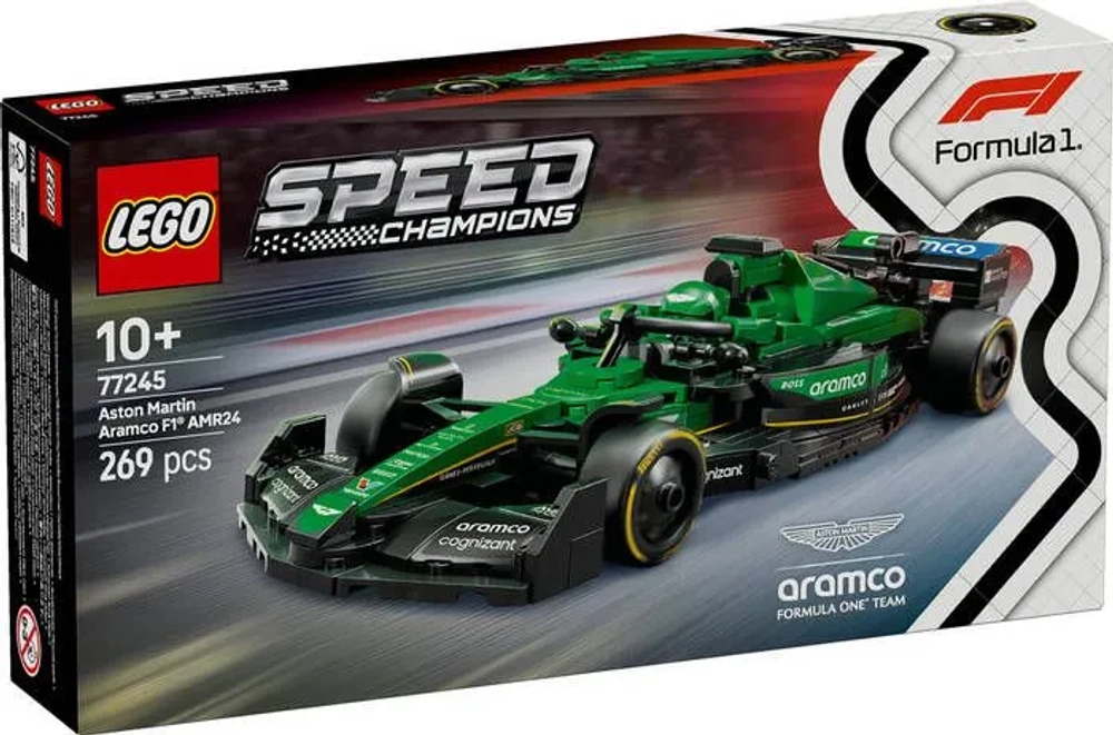 Конструктор LEGO SPEED CHAMPIONS 77245 Formula 1 Aston Martin Aramco AMR24