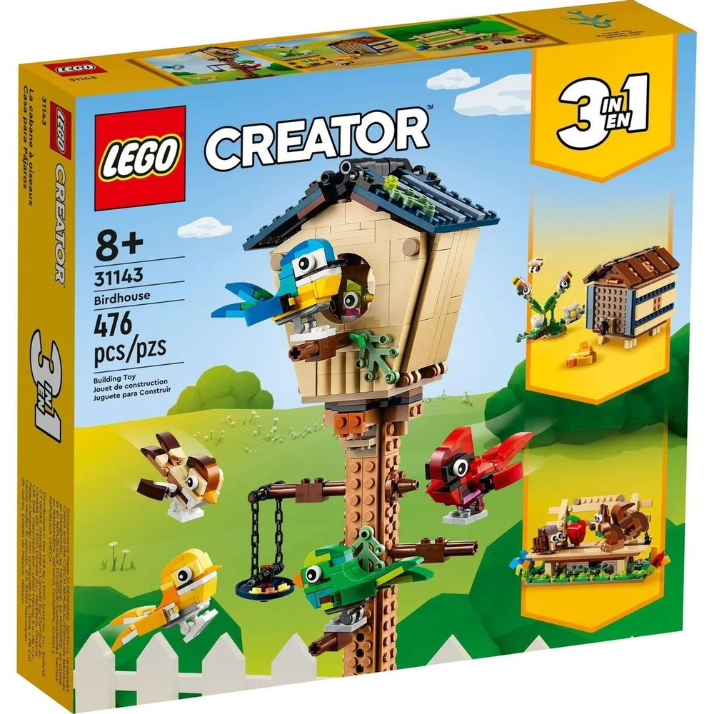 Конструктор LEGO Creator 3 в 1 Скворечник | 31143