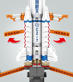 Конструктор Космическая ракета CZ-7 | 203015
