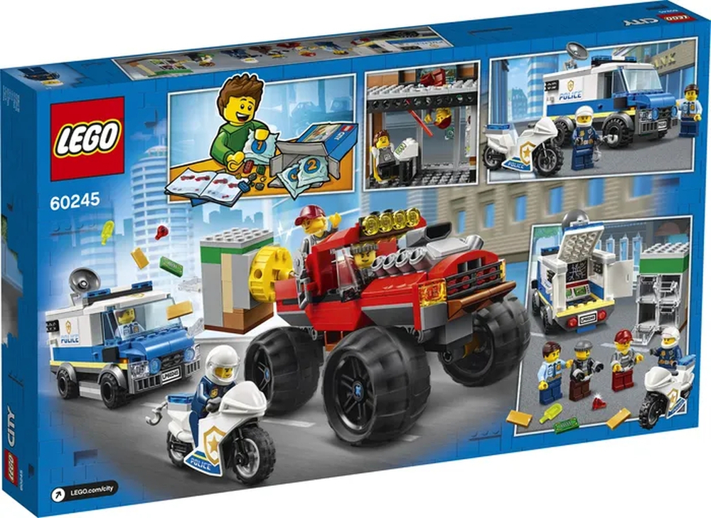 Конструктор LEGO City Police Ограбление полицейского монстр-трака | 60245