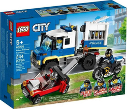 Конструктор LEGO City Police Транспорт для перевозки преступников | 60276