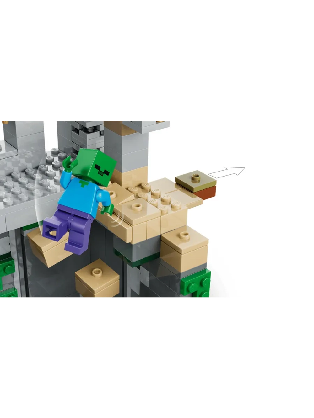 Конструктор LEGO Minecraft 21587 Подземелье зомби