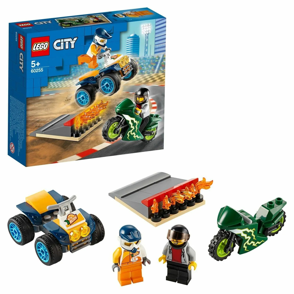Конструктор LEGO City Команда каскадёров | 60255